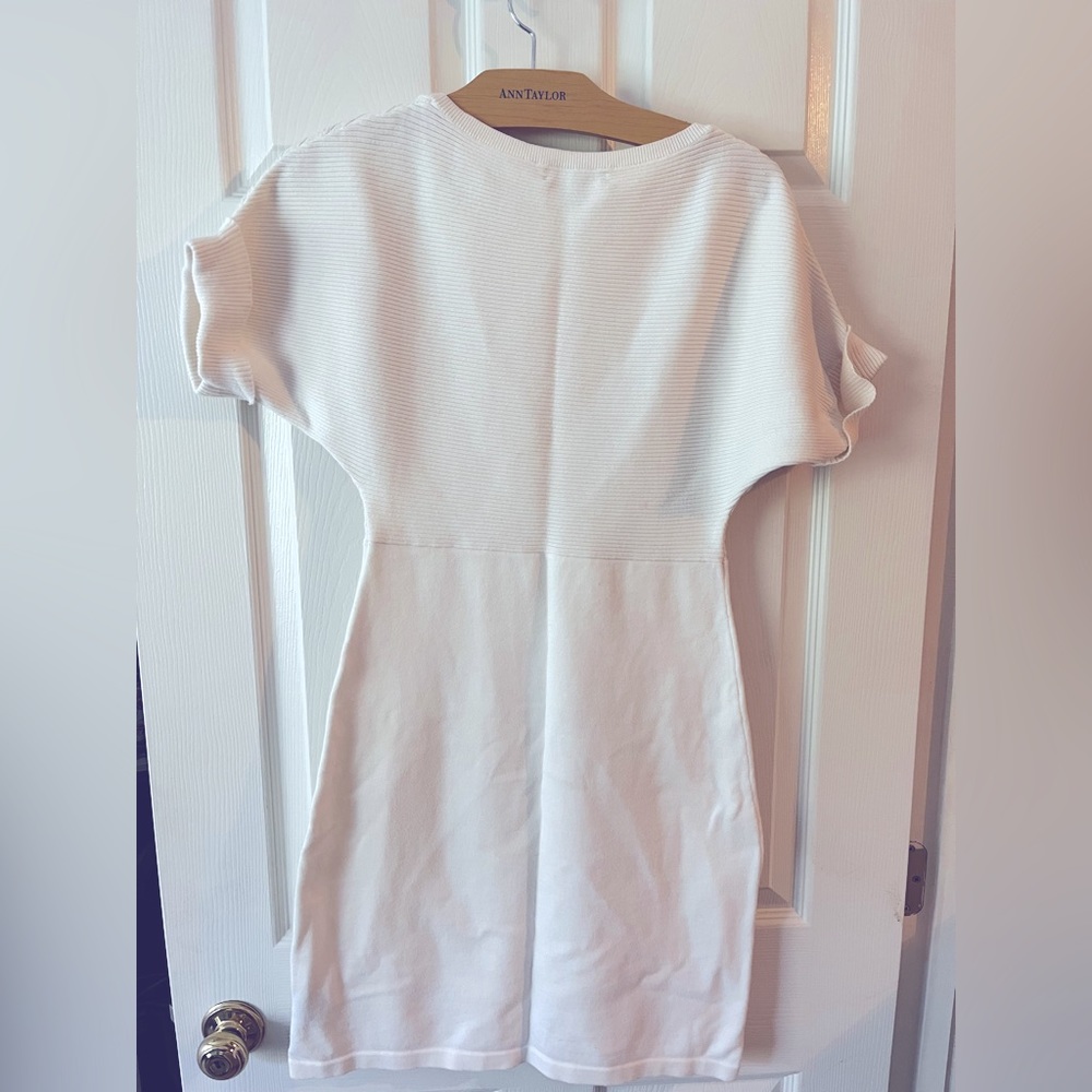 Ralph Lauren Winter White Sweater Dress